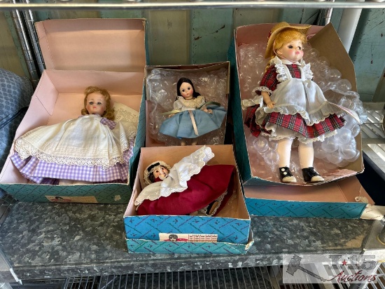 (4) Madam Alexander Dolls