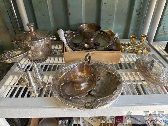 Sterling Silver Plated/Weighted Dinnerware