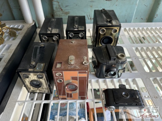 (7) Vintage Cameras