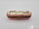 Happy Birthday Limoges Trinket Box