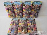 (14) Playmates Star Trek The Next Generation Action Figures