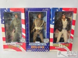 (3) Soldiers of the World Action Figures