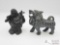 Chinese Buddha and Foo Dog Figurine