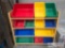 Childens Toy Shelf with Bins