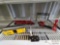 (3) G Scale Model Trains & Signal Bridge