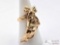 14K Gold Ancient Greek Mythology Ring, 10.77g