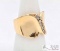 14K Gold 7 Diamond Band Ring, 8.49g