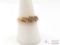 14K Gold Diamond Ring, 3.42g