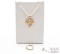 10K Gold Black Hills Heart Pendant with Flowers & Ring, 1.99g