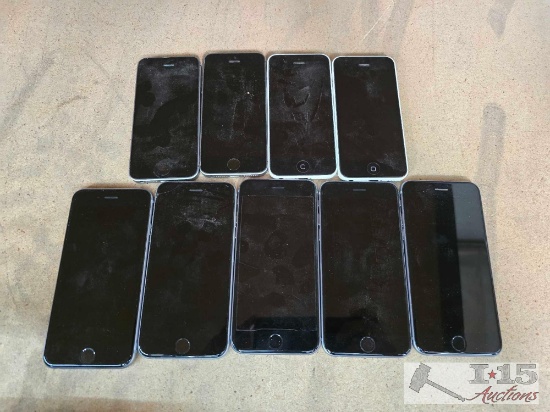 (9) Verizon Apple iPhones