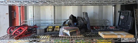 Tools, Jumper Cables, Ratchet Tie Downs, and more