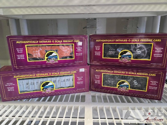(4) M.T.H Electric Trains