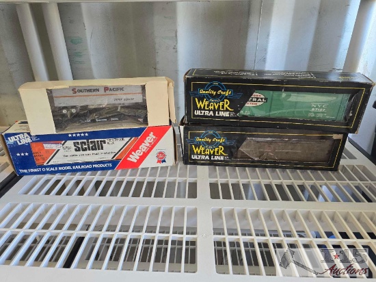 (4) Weaver Ultra Line O Scale Model Trains