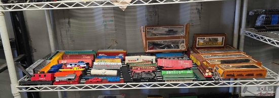 (56) Tyco HO Scale Model Trains