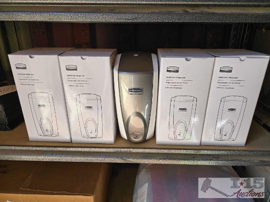 NEW!!! (5) Rubbermaid AutoFoam Dispensers