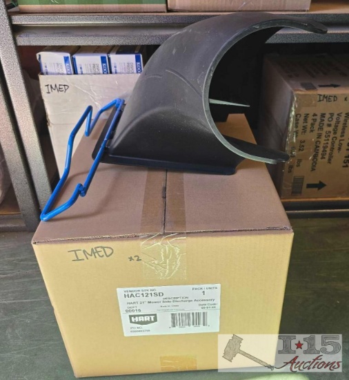 NEW!!! (2) Hart 21" Mower Side-Discharge Accessories