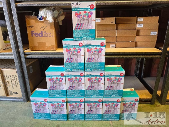 NEW!!! (13) Way to Celebrate! 52pc Unicorn Party Sets