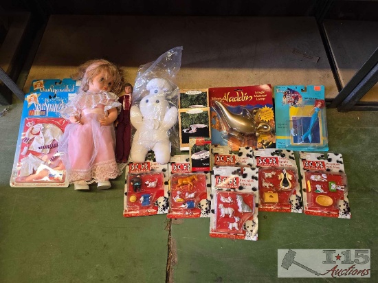 Dolls, Action Figures, and Ornaments