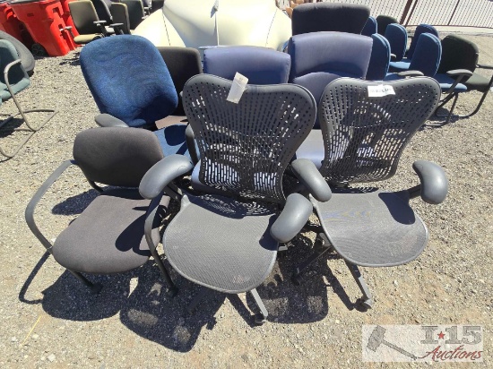 (10) Rollling Office Chairs