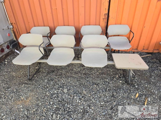 (2) Acton Stacker Lobby Chairs