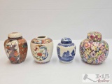(4) Japanese & Chinese Ginger Jars