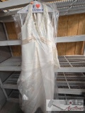 David's Bridal Halter Corset Wedding Dress