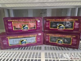 (4) M.T.H Electric Trains