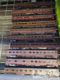(10) Pennsylvania Waage Madison HO Scale Passenger Cars