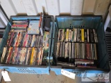 Over (100) DVDs and Video Games