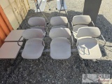 (2) Acton Stacker Lobby Chairs