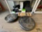(2) IRobot Roomba and (1) Shark Vacuums