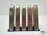 (5) Springfield Armory 9mm 19rd Magazines