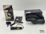 iProtec LG110 & NcSTAR Spotting Scope with Tripod