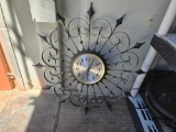 Welby Decorative Metal Wall Clock
