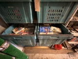 (2) Totes of VHS Tapes & DVD Movies