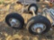 (2) Axles with Leaf Springs