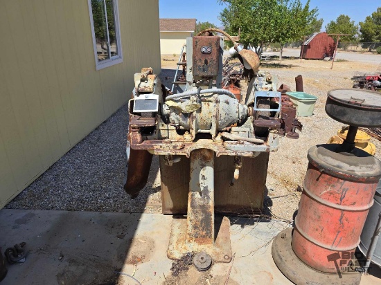 Little John Reuland Corp Wheel Grinder and Standard Plus Metal Cabinet