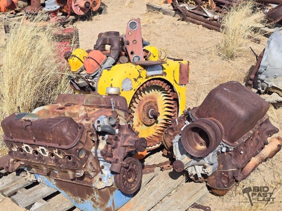 2 Ford Engines and on Wisconsin Engine