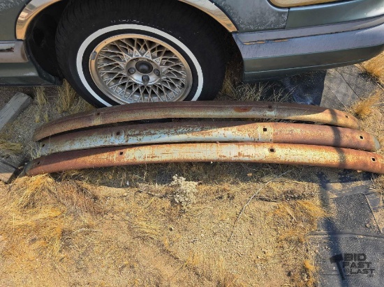 (3) Chrome Bumpers