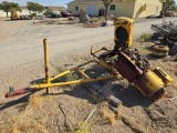 Kohler Engine with Trailer no Axle on Trailer