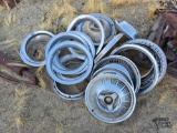 Assorted Wheel Covers and Beauty Rings