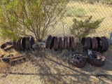 (15) Assorted Wheels and Leaf Springs