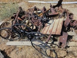 5 Steering Wheels with Columns and Misc Car Parts