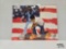 Jay Z and Kanye West With American Flag Art