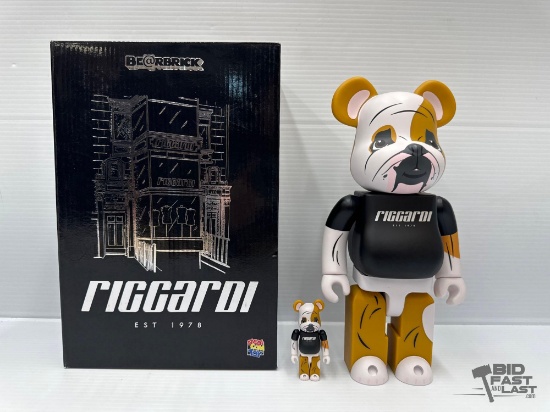 NEW!!! Be@rBrick Riccardi x Medicom 40th Anniversary Baxter Bearbrick Set