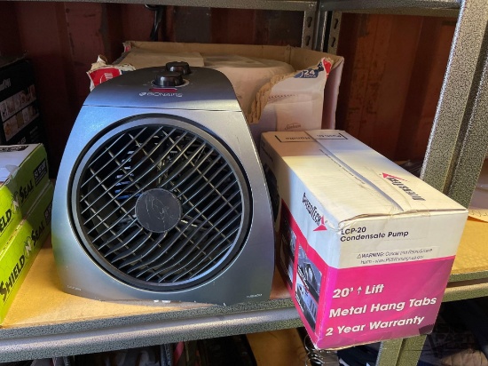 Heater, Purified Mist Humidifier & Condensate Pump