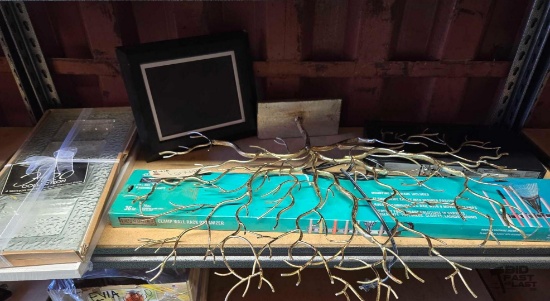 Home Decor, Digital Frame, Glass Tray, DvD Player & More