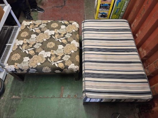 2 Cushion Benches