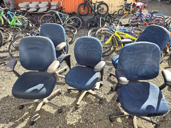 5 Office Chairs