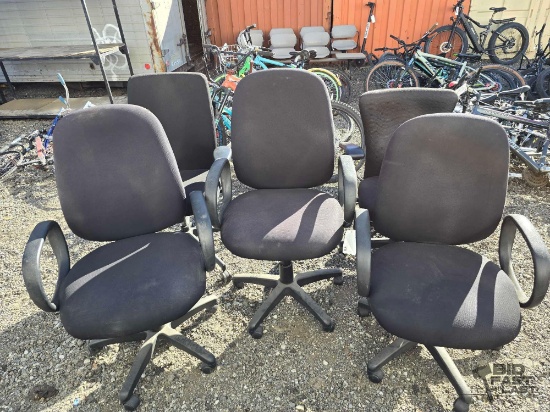5 Office Chairs